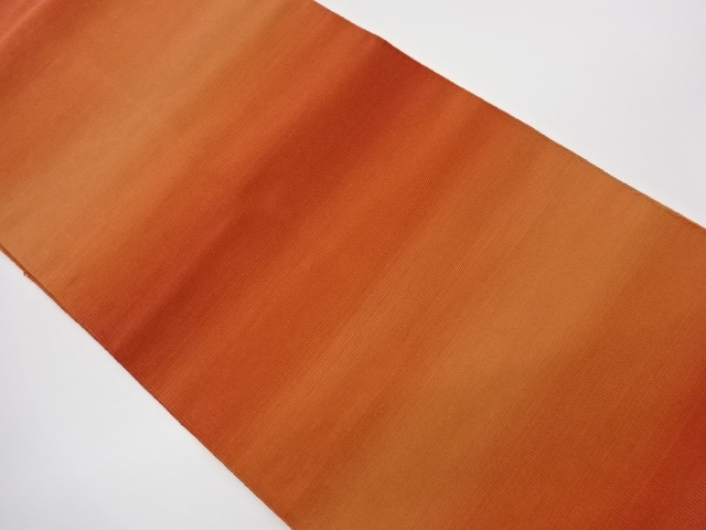 リサイクル　本綴れ横段模様織出し名古屋帯